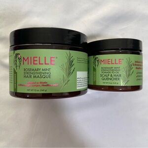 Mielle Rosemary Mint Hair Masque and Scalp and Hair Quencher
